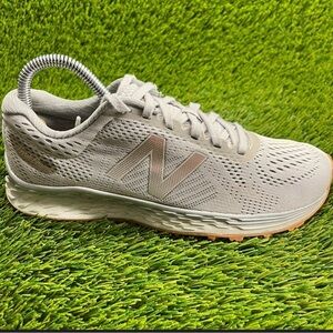 New Balance Light Gray Athletic Sneakers